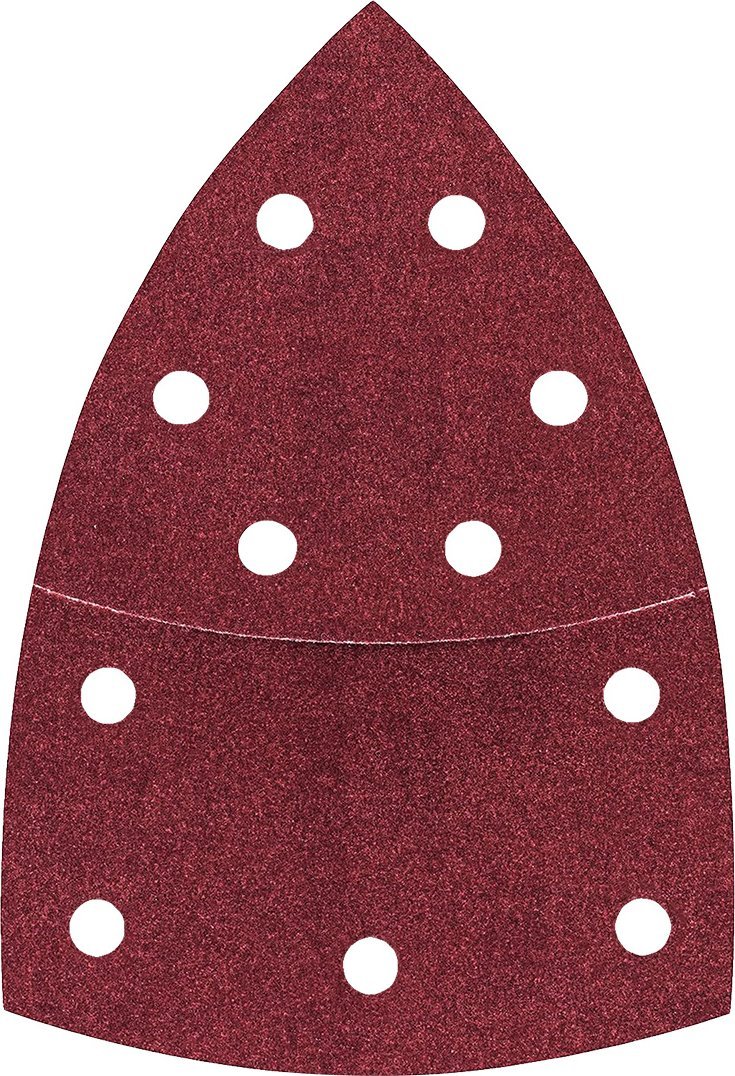 Graphite Papier ścierny DELTA+ , 100 x 140 x 140 mm, K40, 5 szt.