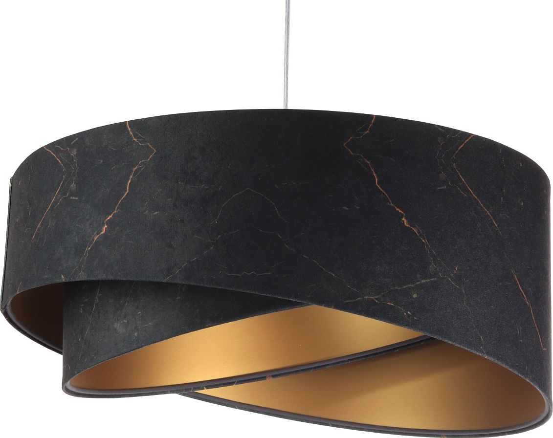 Lampa wisząca BPS KONCEPT Lampa wisząca BLACK MARBLE czarna/złota