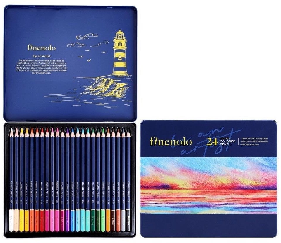 Kredki ołówkowe Finenolo 36 kolorów DELI