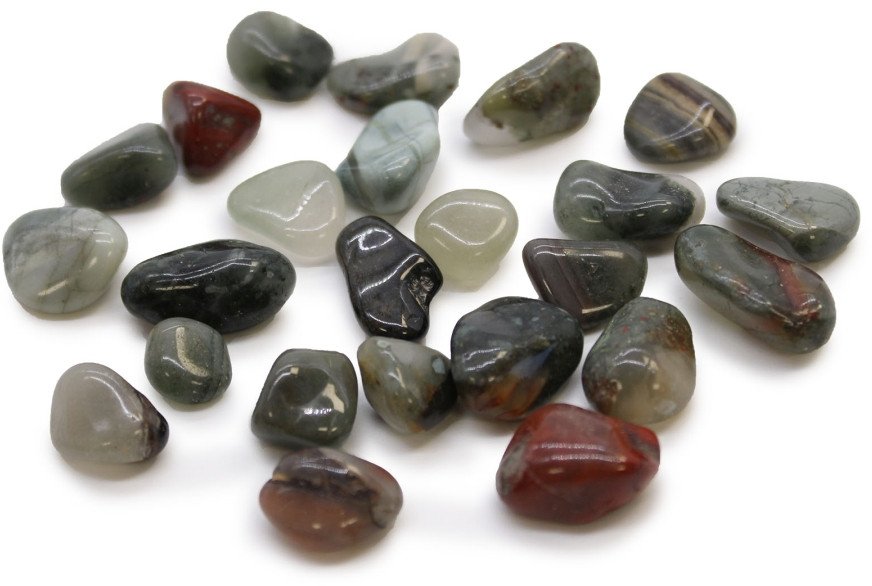 Kamień Afrykański Mały - Seftonit | 24 sztuki