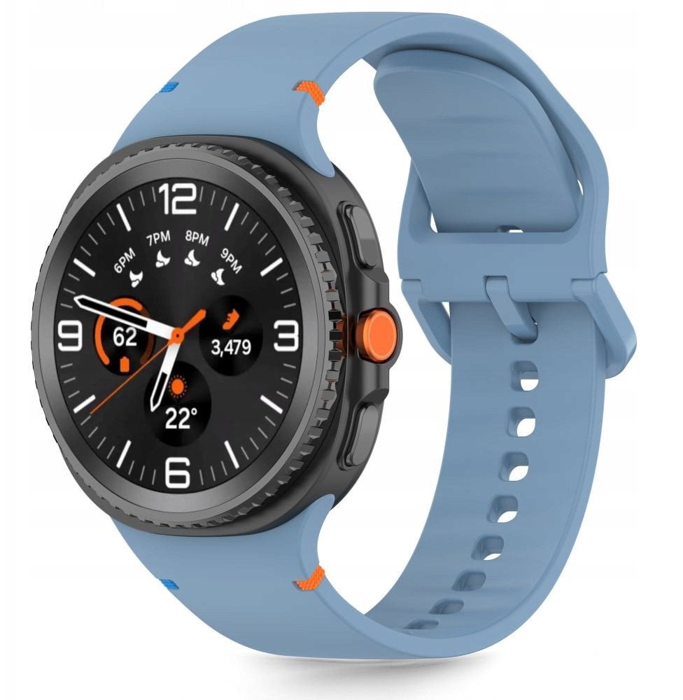 TECH-PROTECT SILICONE SAMSUNG GALAXY WATCH 8 / CLASSIC (40 / 44 / 46 MM) BABY BLUE
