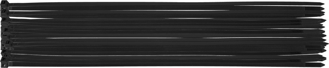 Neo Opaski zaciskowe EXTREME 7.6 × 500 mm, czarne, 50 szt.
