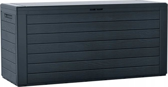 Skrzynia ogrodowa Prosperplast WoodeBox 280 l Antracyt