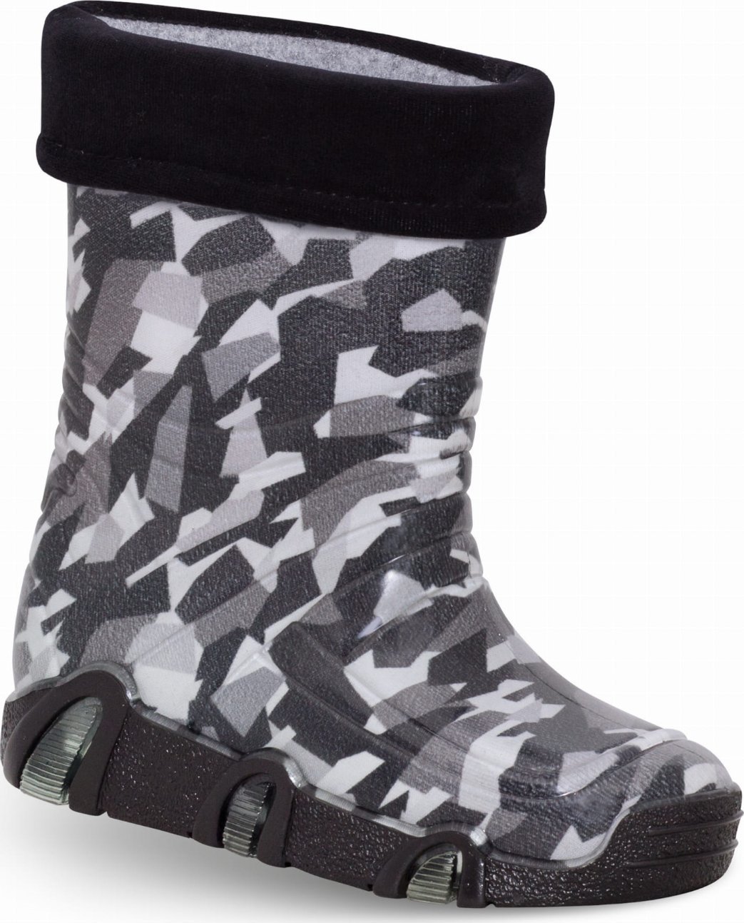 ZETPOL Kalosze dziecięce Szuwarek 45 moro z wkładem ocieplającym