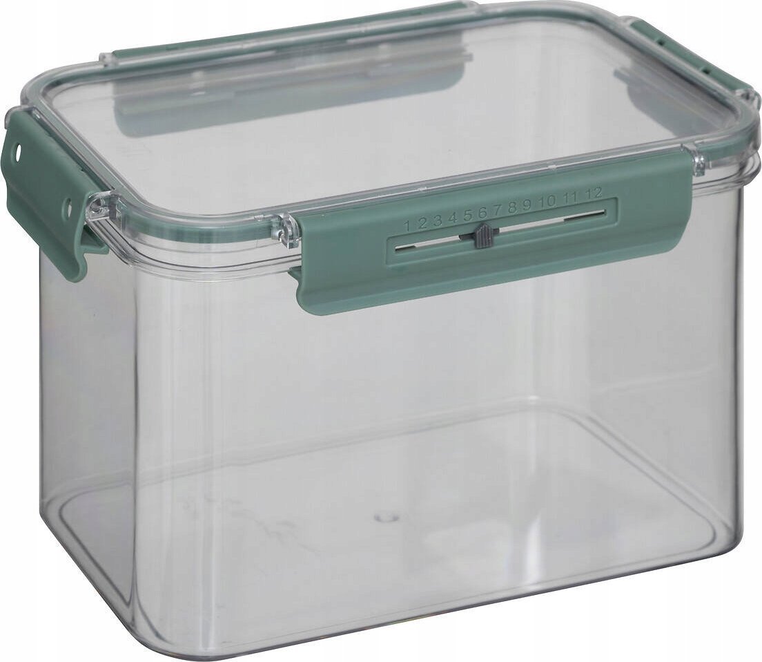 5five Hermetyczny pojemnik na żywność PP NEO z datownikiem, 2500 ml