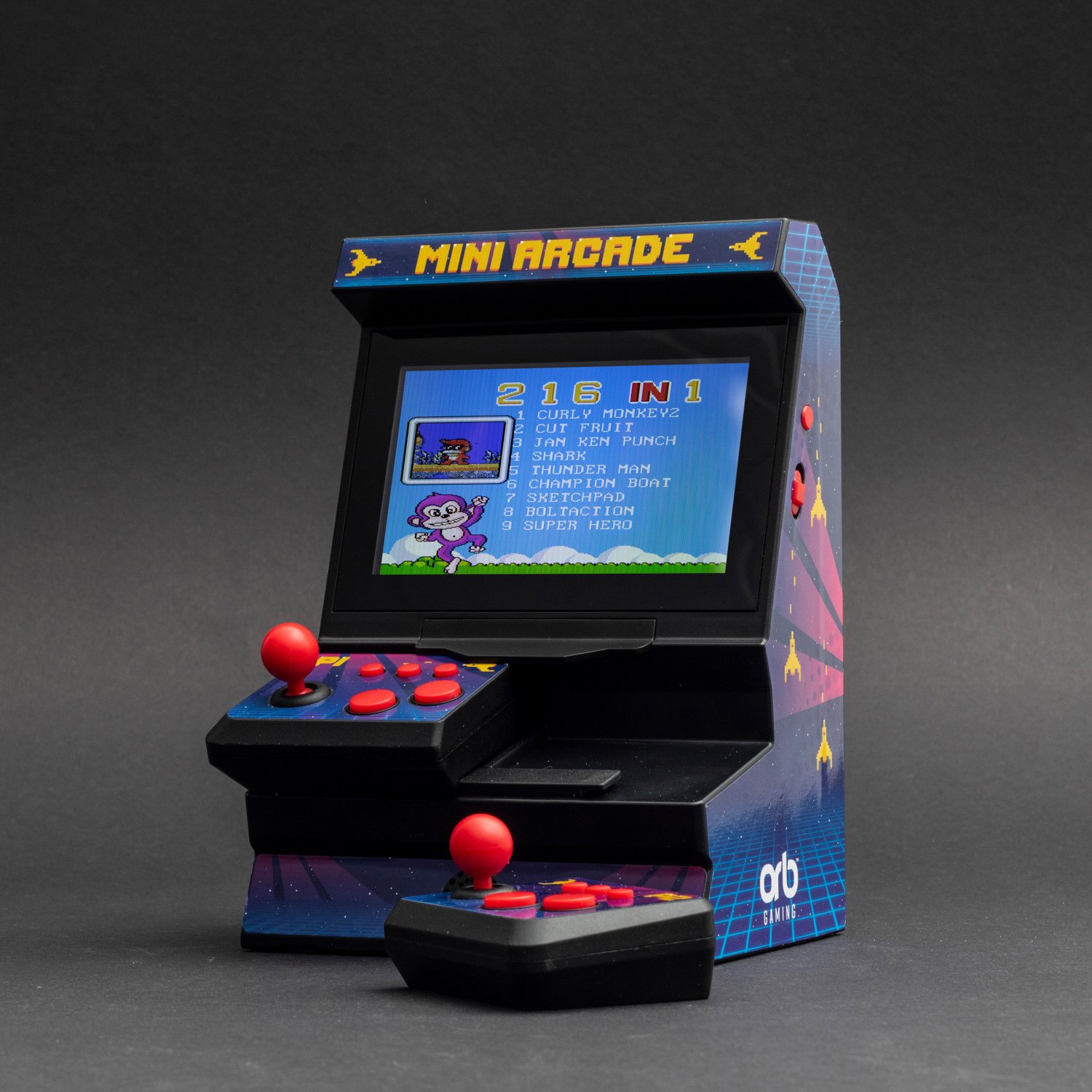 Orb - Retro Mini Arcade Machine (2 Player) 300 Gry