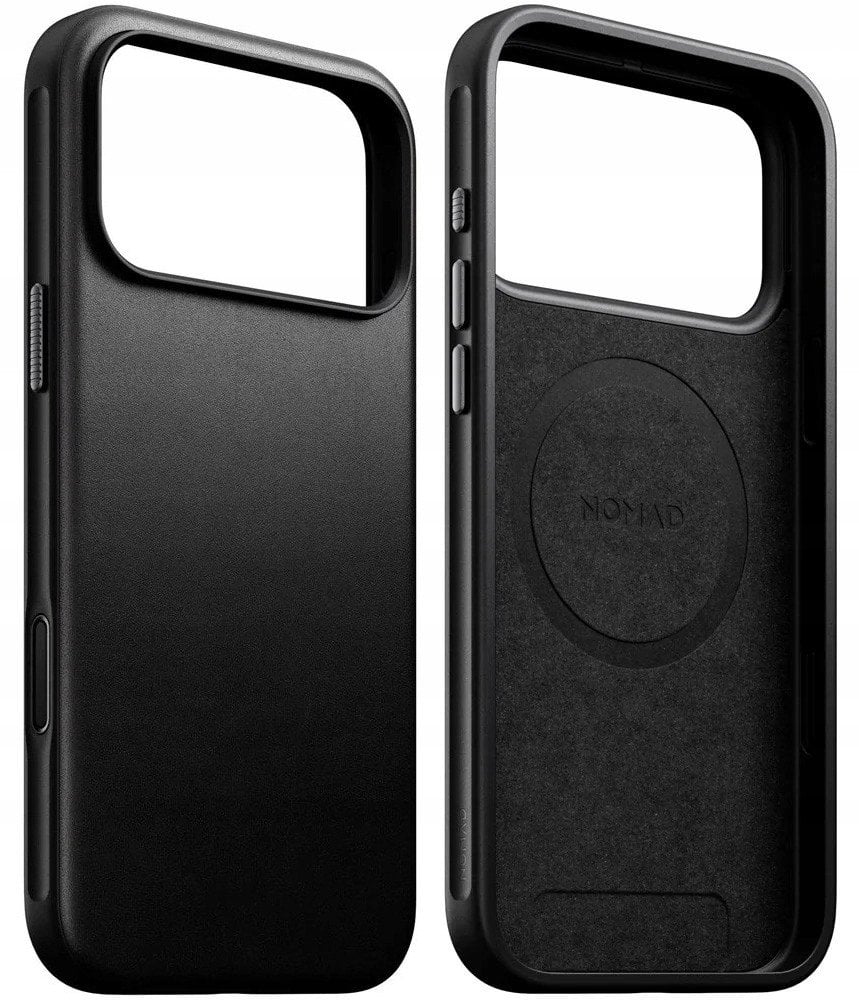 Nomad Modern Leather Case, black - iPhone 2025 Pro