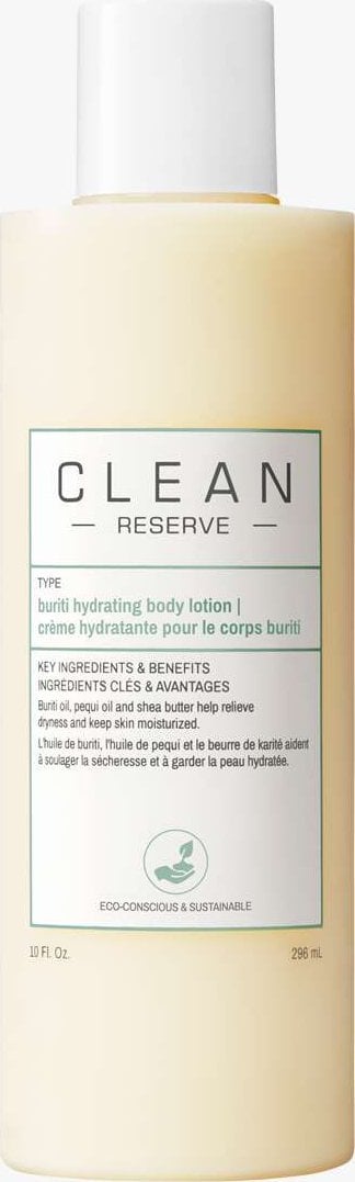 Clean Clean, Reserve, Buriti Oil, Hydrating, Body Lotion, 296 ml For Women