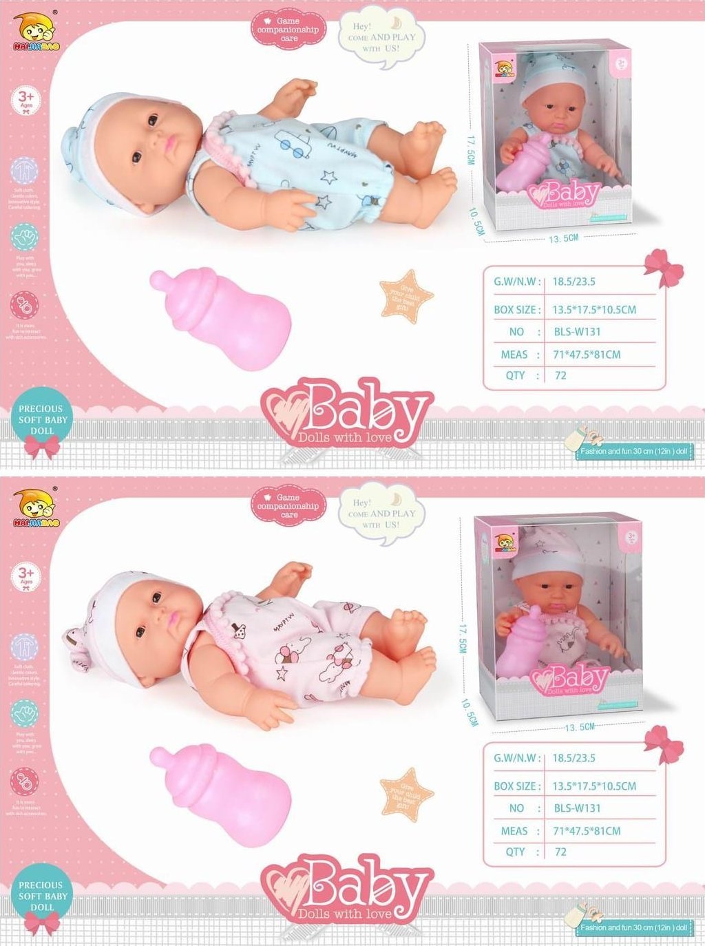 Zestaw lalka BLS-W131