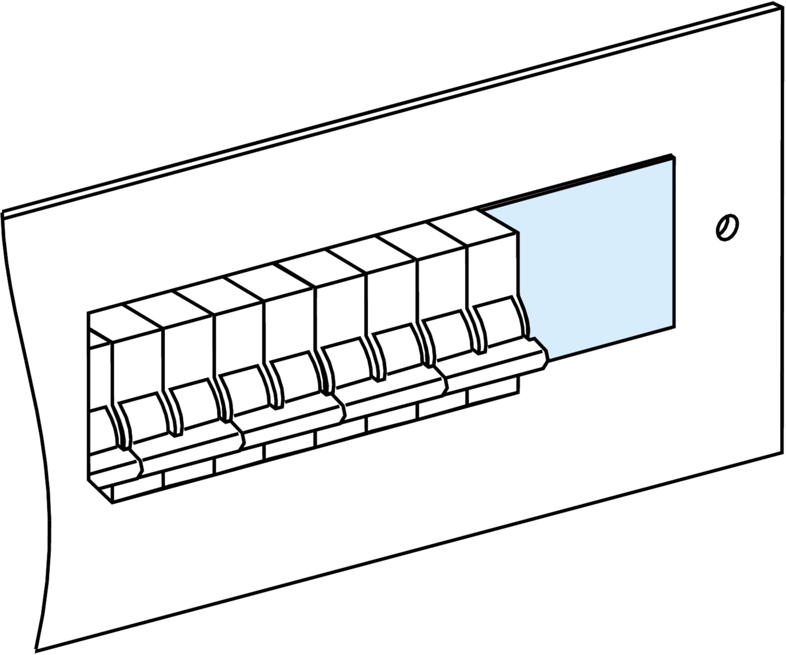 PrismaSet Zaślepki 4szt. 46x90mm LVS03221 /szt.=4szt./