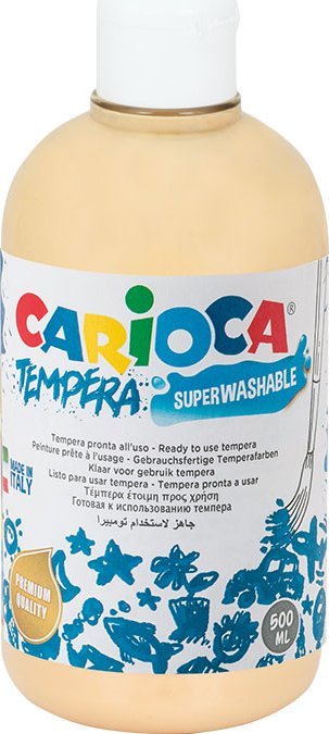 Carioca Farba tempera 500ml łososiowa, ŁOSOSIOWY