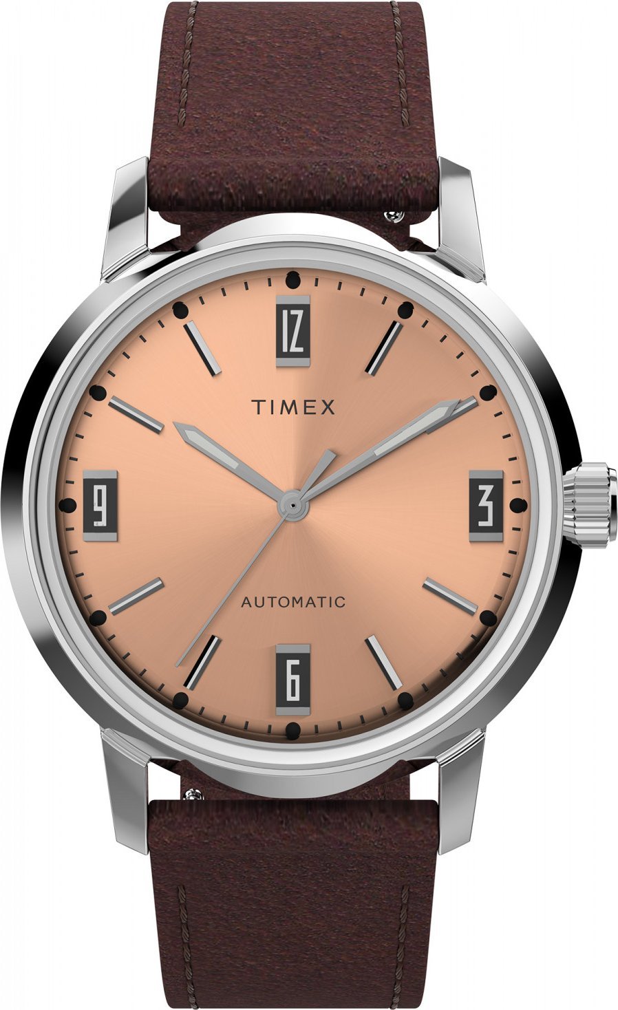 Zegarek Timex Zegarek męski Timex TW2W33800 brązowy