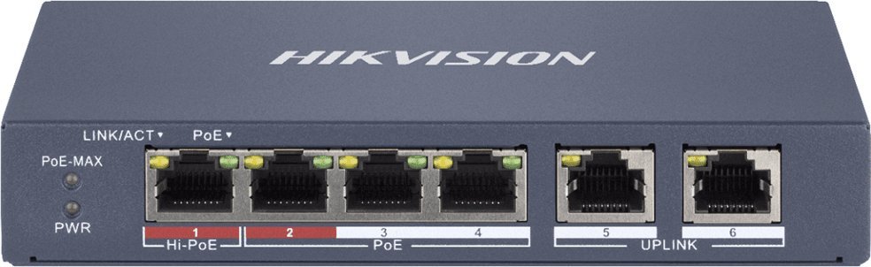 Switch Hikvision DS-3E1106HP-EI