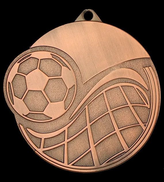 Victoria Sport Medal brązowy - piłka nożna - medal stalowy
