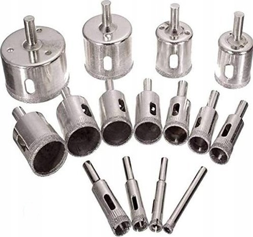 Korbi OTWORNICA DIAMENTOWA GRES PŁYTKI SZKŁO ZESTAW 8-50