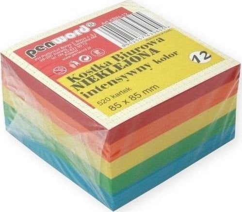 Kostka biurowa mix 85x85x50mm 520K