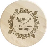 Deska do krojenia Koszulkowy do serwowania drewniana