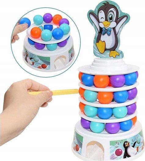 DK Gra Zręcznościowa Pingwin Na Nartach, Pingwinek Na Ruchomej Wieży