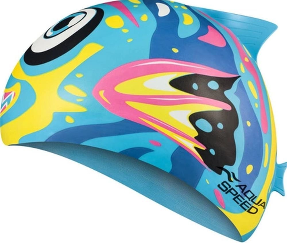 Aqua-Speed Czepek pływacki ZOO FISH KOL.01