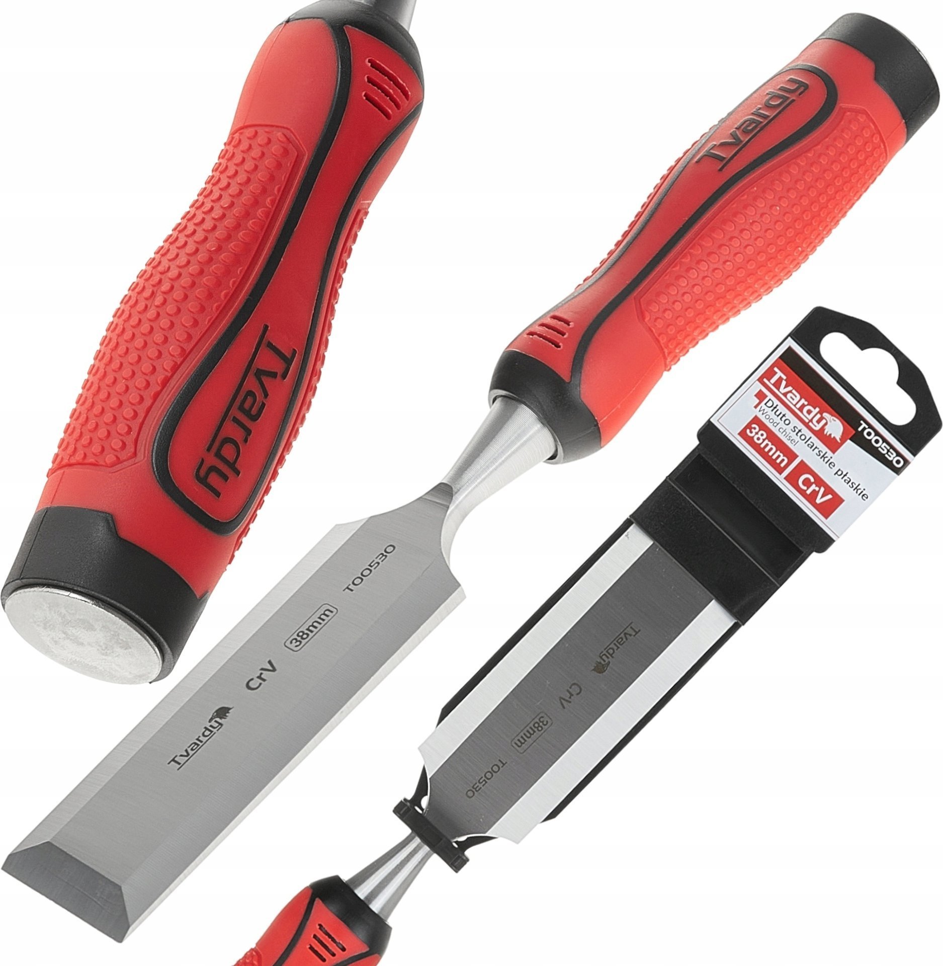 Dłuto stolarskie płaskie 38mm CrV (10/60)