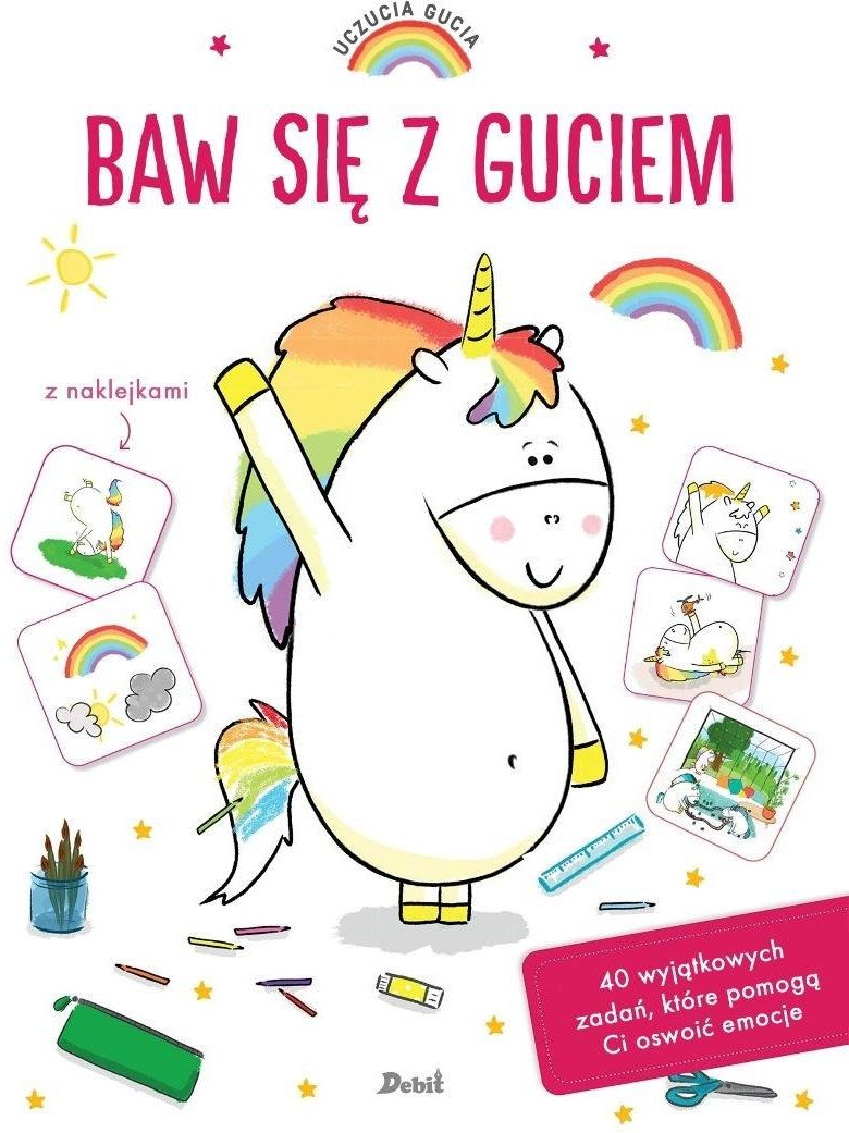 Uczucia Gucia. Baw się z Guciem EDUKAMP