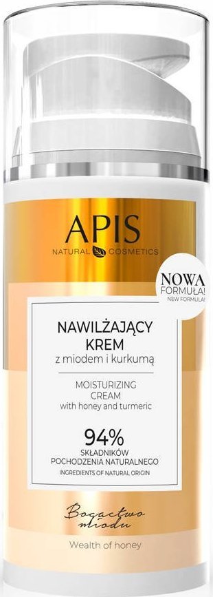 Apis Apis Krem nawilzajacy z miodem i kurkuma 100ml