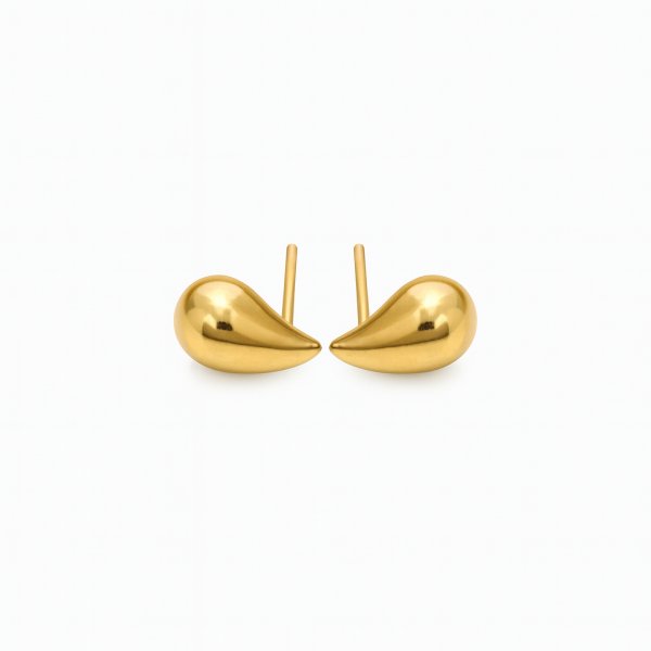 Złote Kolczyki Łezki 585 KL.03557