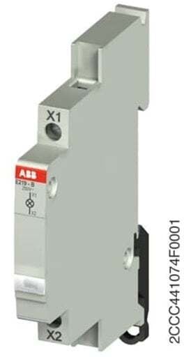 Lampka modułowa 1-fazowa biała 12-48V AC/DC E219-B48 2CCA703420R0001