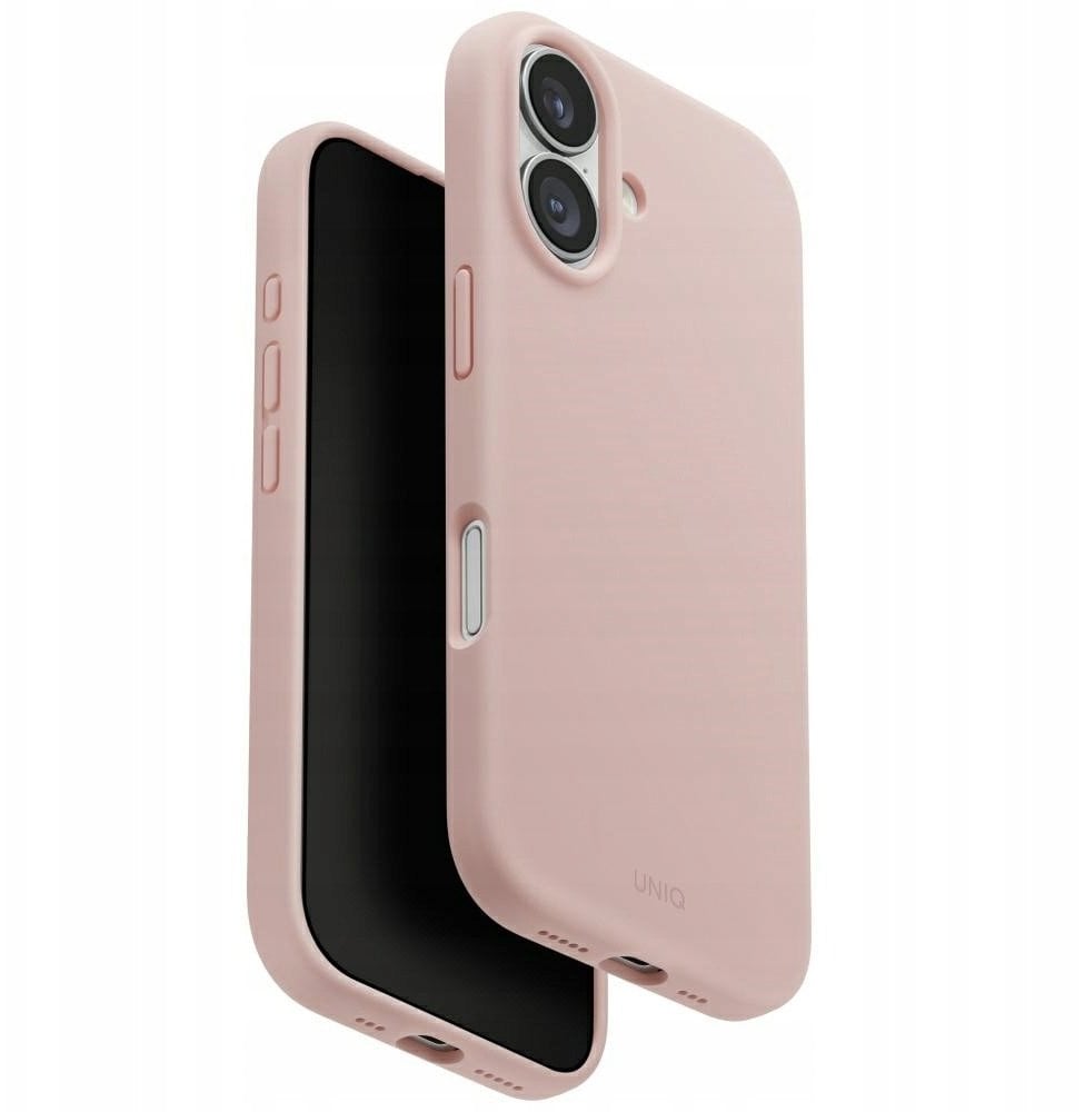 UNIQ Lino Case for iPhone 17 Magclick Charging Pink