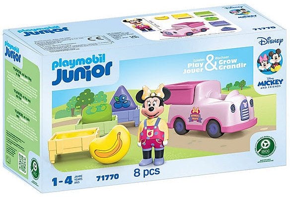 Zestaw z figurkami JUNIOR & Disney Myszka Miki i owocowy sorter