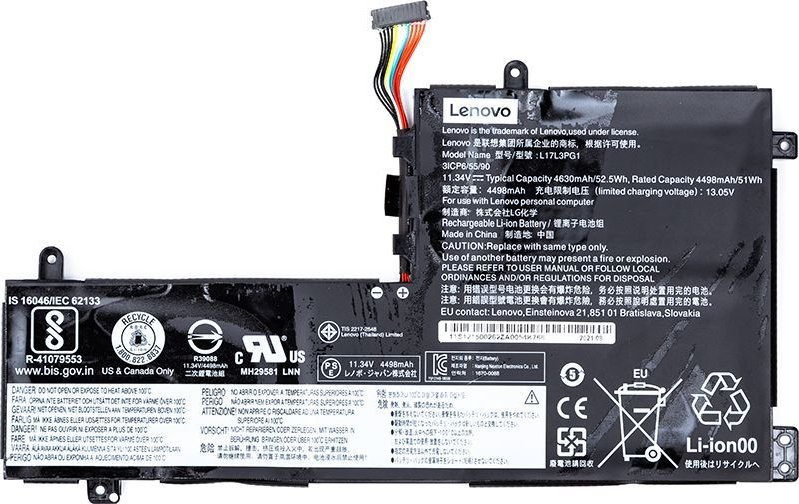 Bateria Lenovo Notebook bateria L17M3PG1 Original