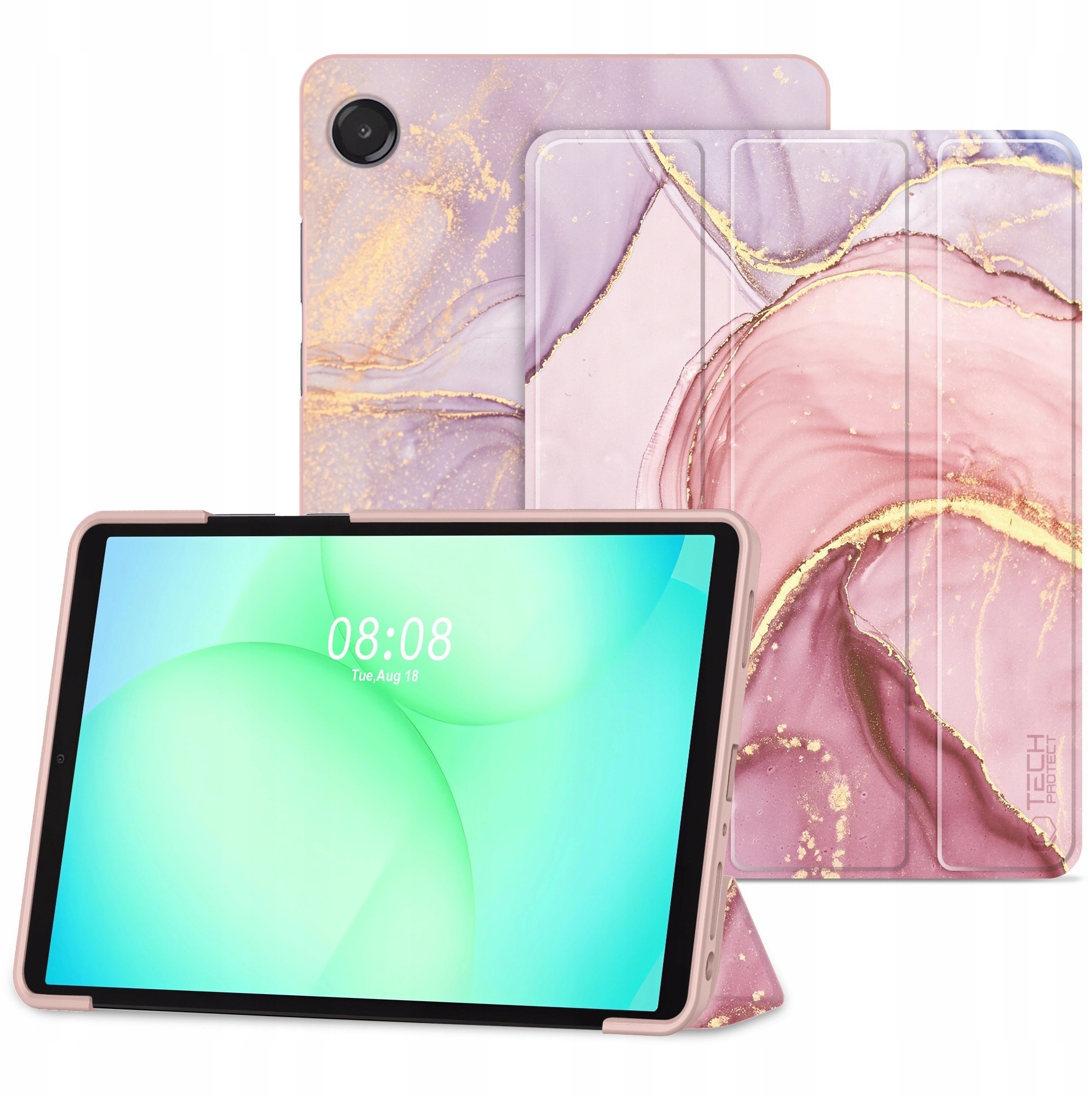 Etui na tablet Tech-Protect SMARTCASE GALAXY TAB A9+ / A11+ PLUS 11.0 X210 / X215 / X216 / X230 / X235 / X236 MARBLE