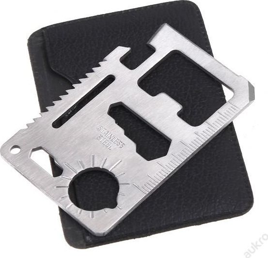 Karta przeżycia survivalowa 15 funkcji uniwersalny