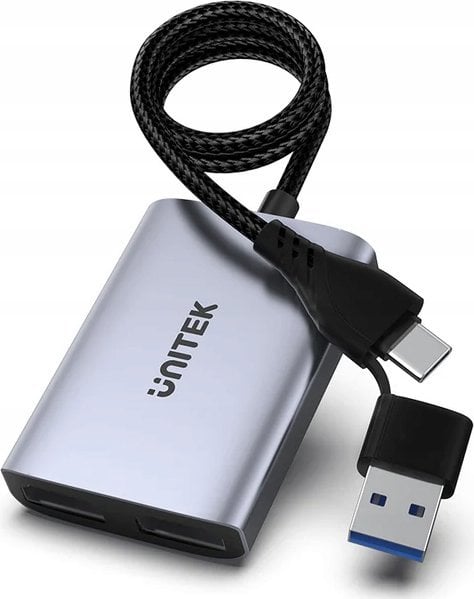 Adapter AV Unitek Unitek Adapter USB/C/A na 2x HDMI MST FullHD