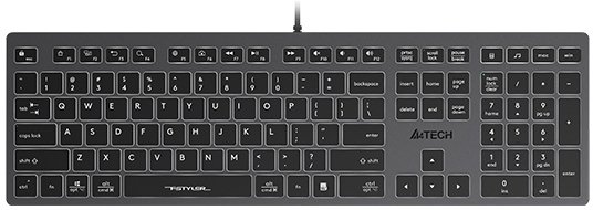 Klawiatura A4Tech FX60 (FX60-W-GY)