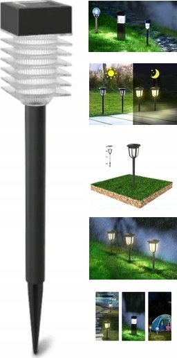 Triton Lampka Solarna Ogrodowa Wbijana Lampka Do Ogrodu