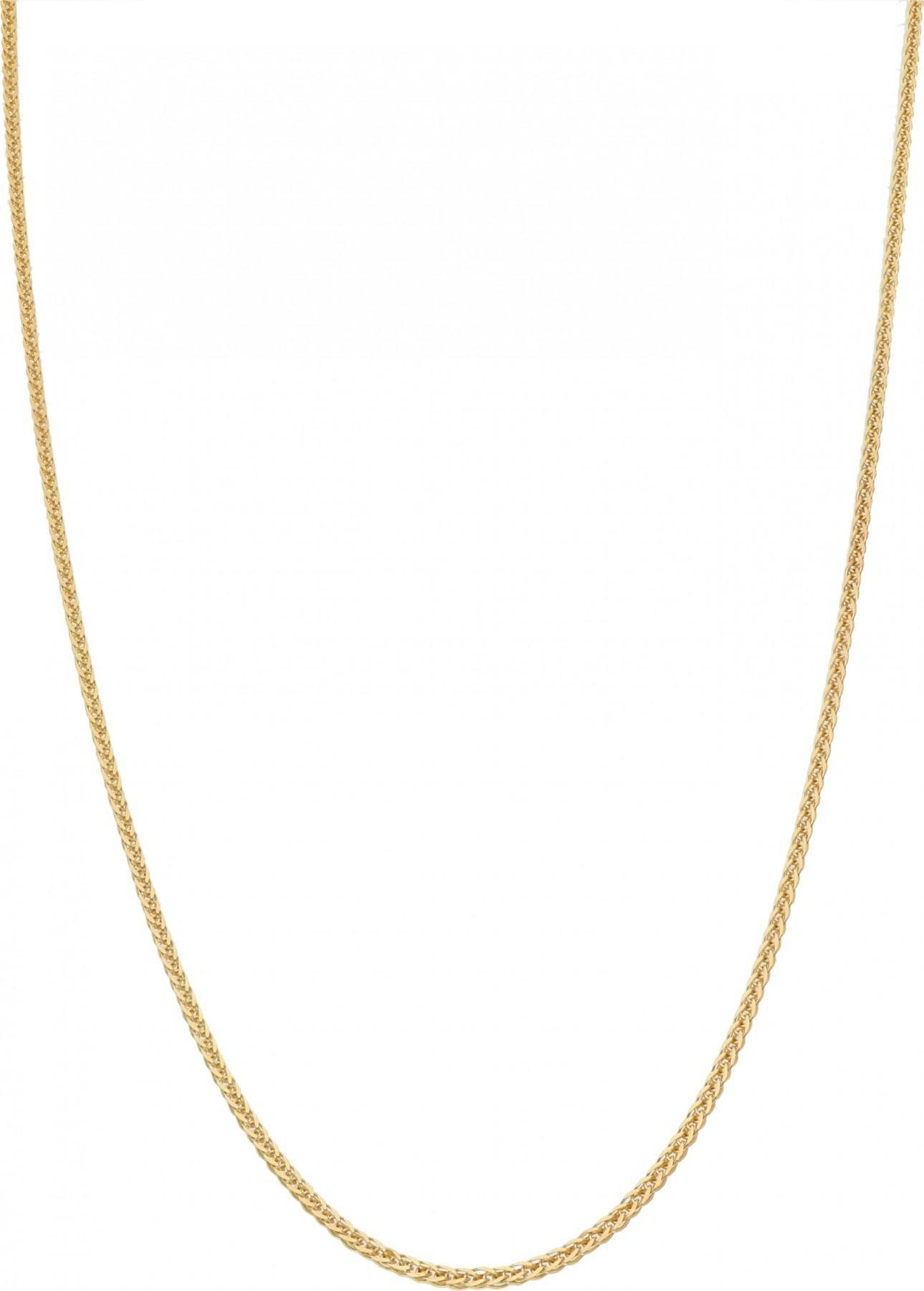 Rosanto Złoty regulowany łańcuszek lisi ogon