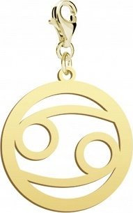 Radziszewska Jewellery Złoty Charms Znak Zodiaku Rak Zodiak pr925 DEDYKACJA GRATIS