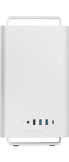 Mars Gaming MCELITEW Premium Aluminum Tower PC Case mATX