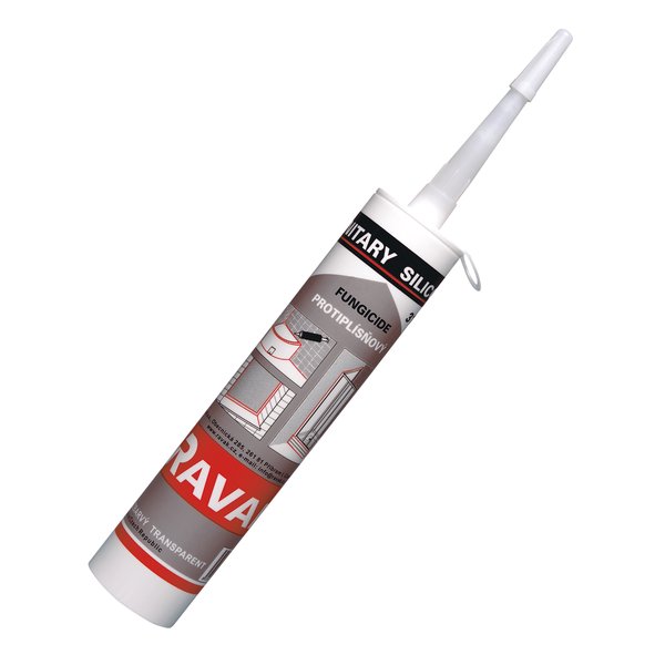 Ravak Silikon sanitarny Professional biały 310ml (X01200)
