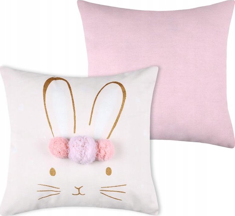 Poduszka dla dziecka MATTY zajączek, 40 x 40 cm