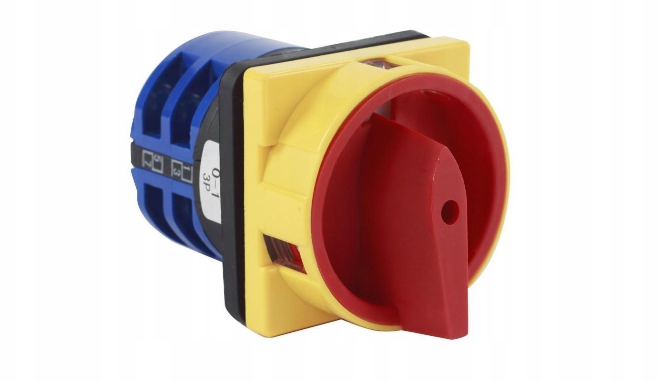 Łącznik krzywkowy 0-1 16A 3P tablicowy na kłódkę IP65 / LW16 0-1 3P TRG