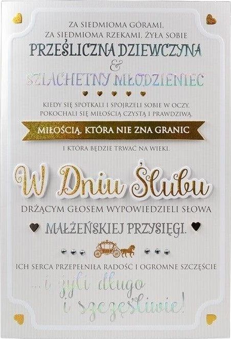 KUKARTKA Karnet Primus 0118 Ślub