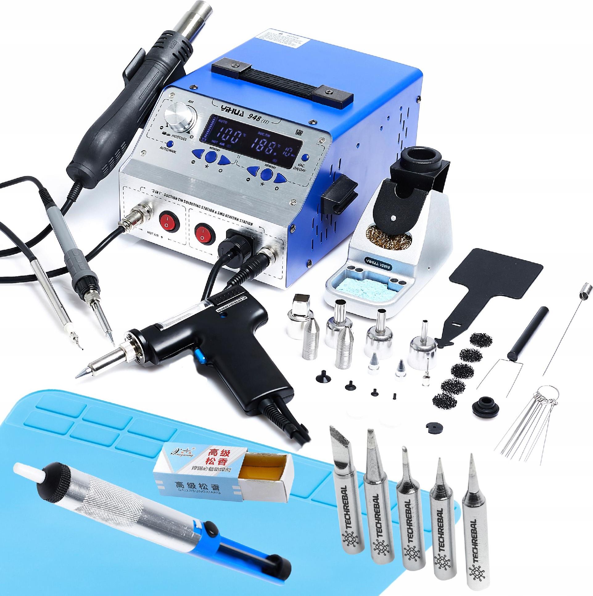 Techrebal Stacja lutownicza 948-II KIT25