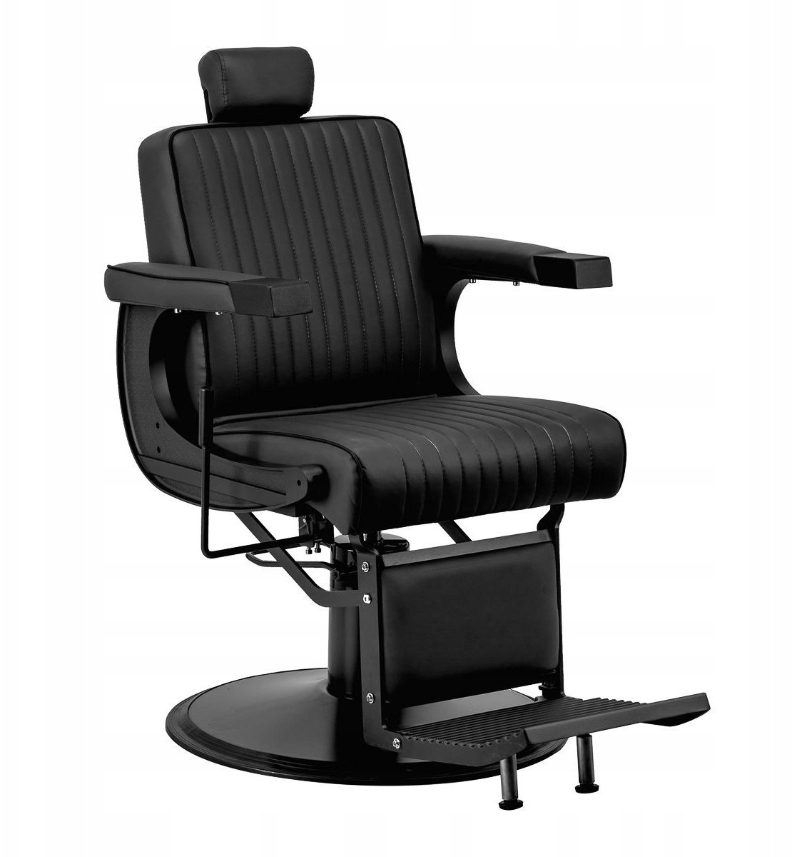 Activeshop fotel barberski Visionerio czarny czarna rama