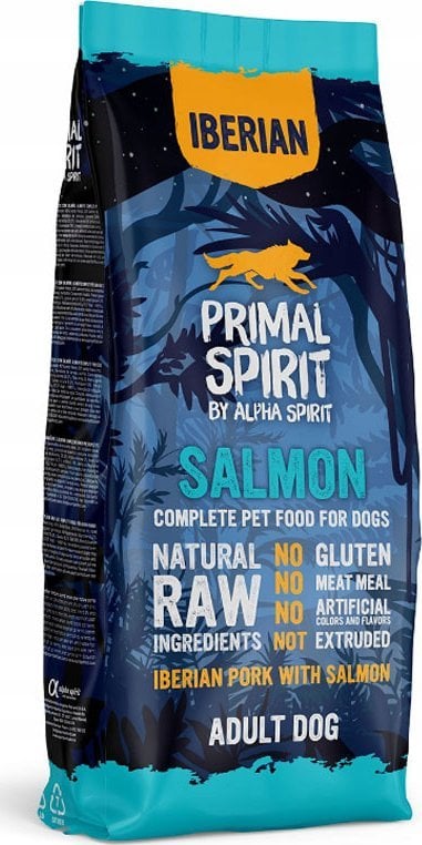 Alpha Spirit Primal Spirit Karma sucha dla psa Iberian Salmon (dorosły) 12kg