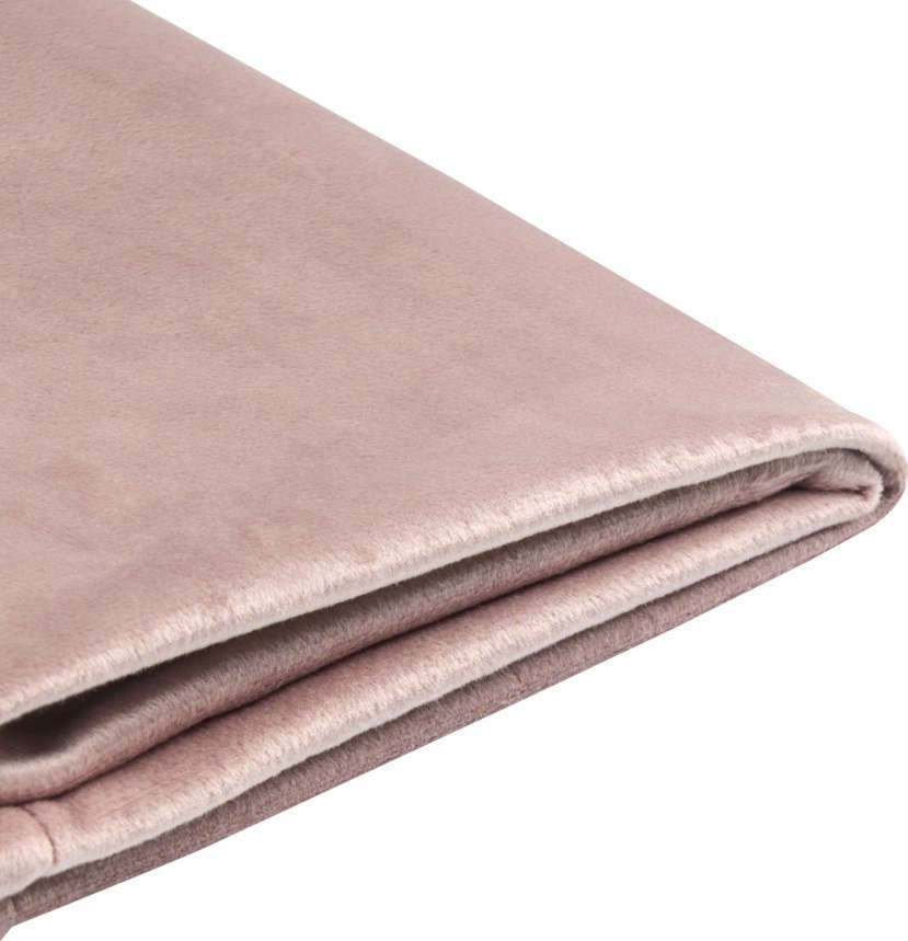 Beliani Wymienne obicie do łóżka 90 x 200 cm różowe FITOU