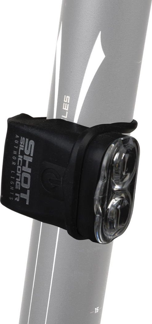 Author Lampa rowerowa tylna Author Shot Silicone