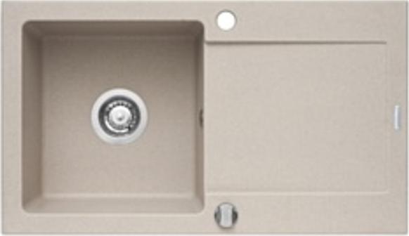 Zlewozmywak Pyramis Pyramis MIDO 76x44 1B 1D beż piaskowy