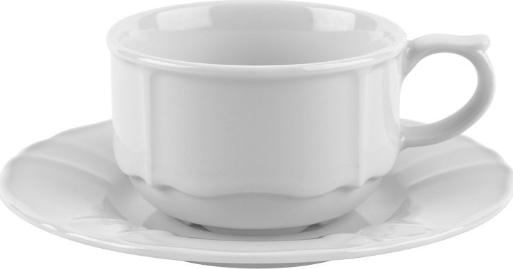 Lubiana Filiżanka ze spodkiem 190ml Maria